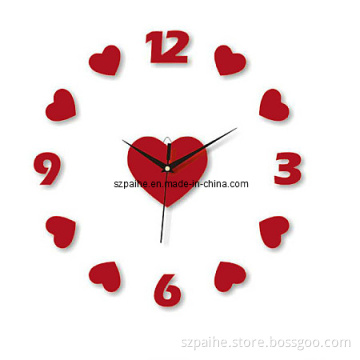 Quartz Acrylic Number Wall Clock
